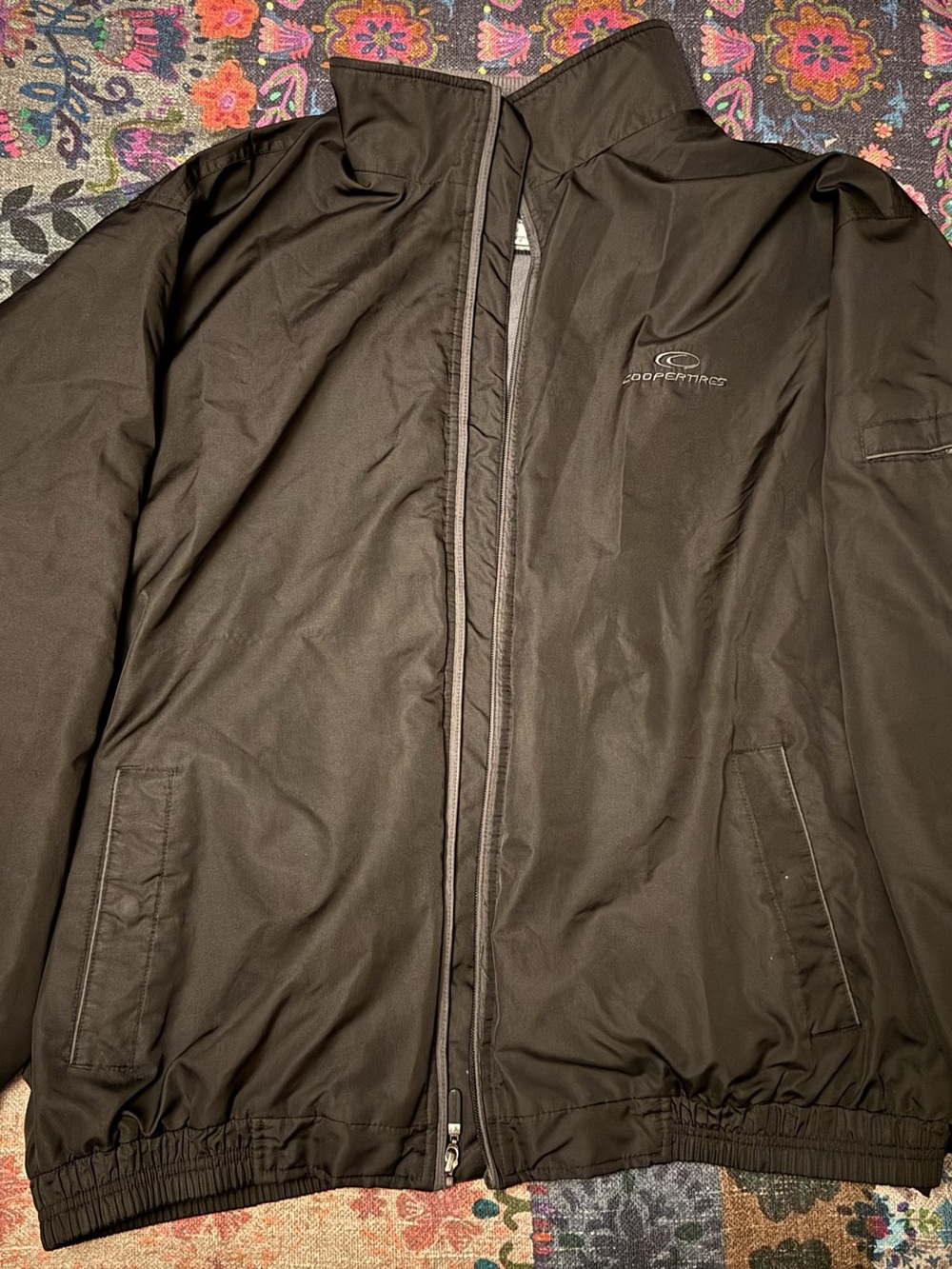 Destinations Cooper Tires Men's Black Lightweight Mechanic Jacket XXL